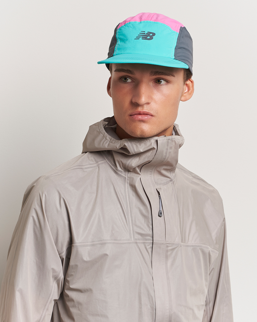 Uomini | Accessori | New Balance Running | 5-Panel Run Hat Cyber Jade