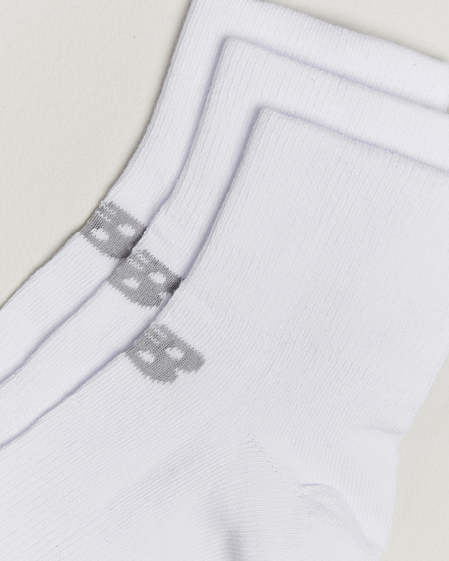 Uomini | Accessori attivi | New Balance Running | 3-Pack Performance Cotton Socks White