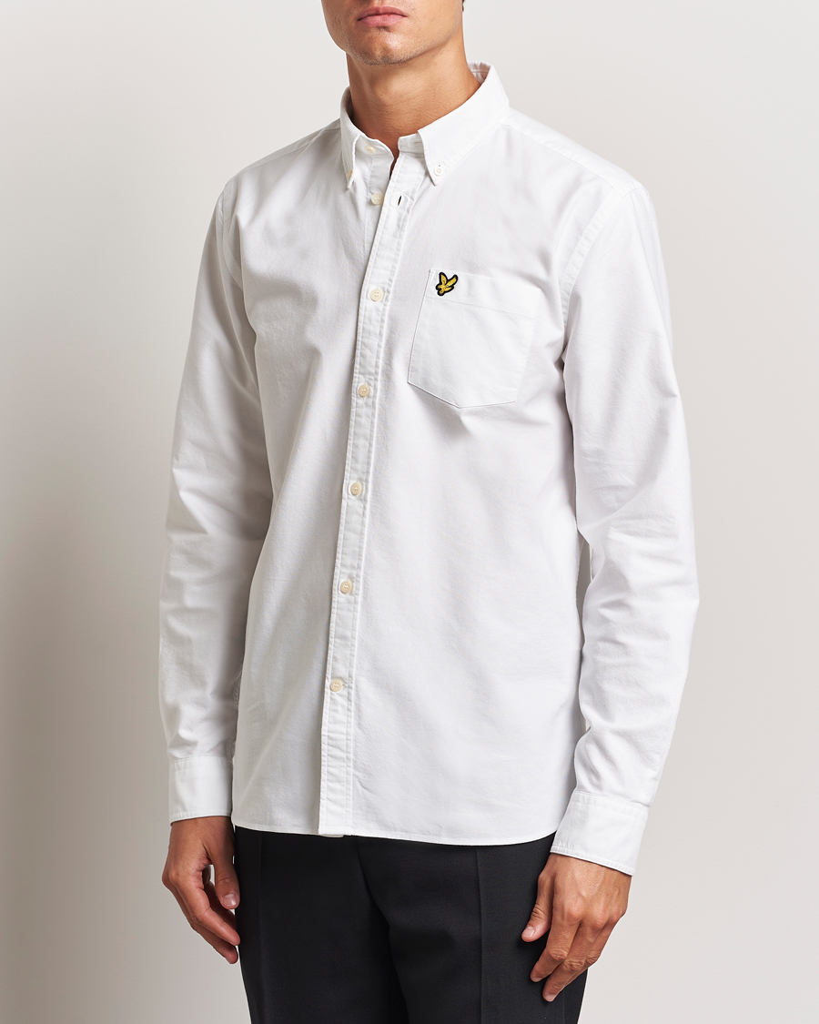 Uomini | Camicie oxford | Lyle & Scott | Lightweight Oxford Shirt White