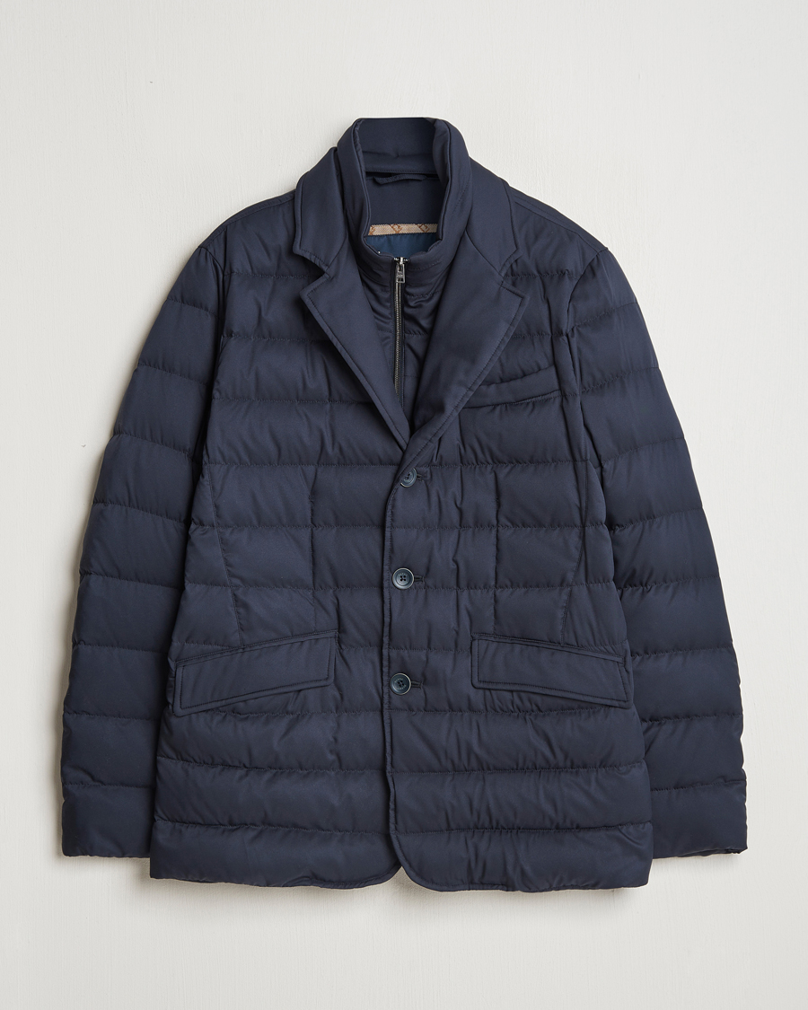 Uomini | Giacche | Herno | Nylon Down Blazer Navy