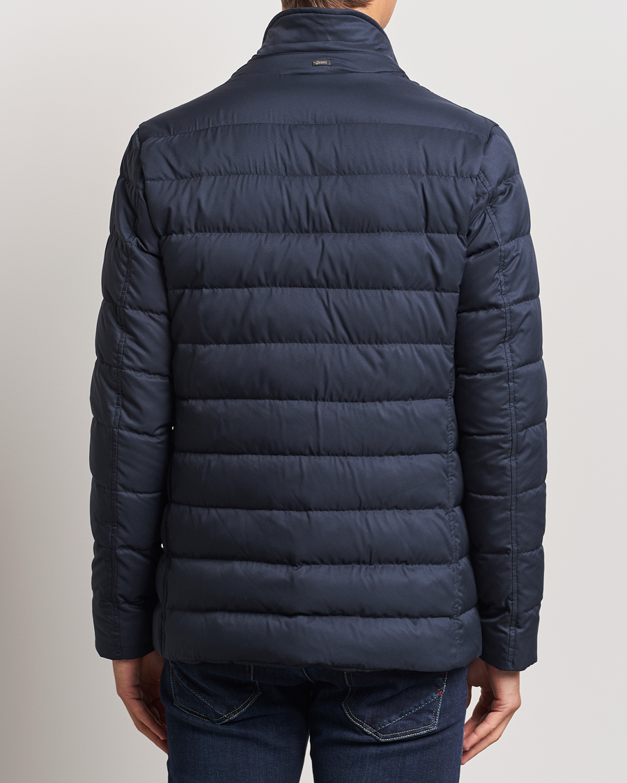 Uomini | Giacche | Herno | Nylon Down Blazer Navy