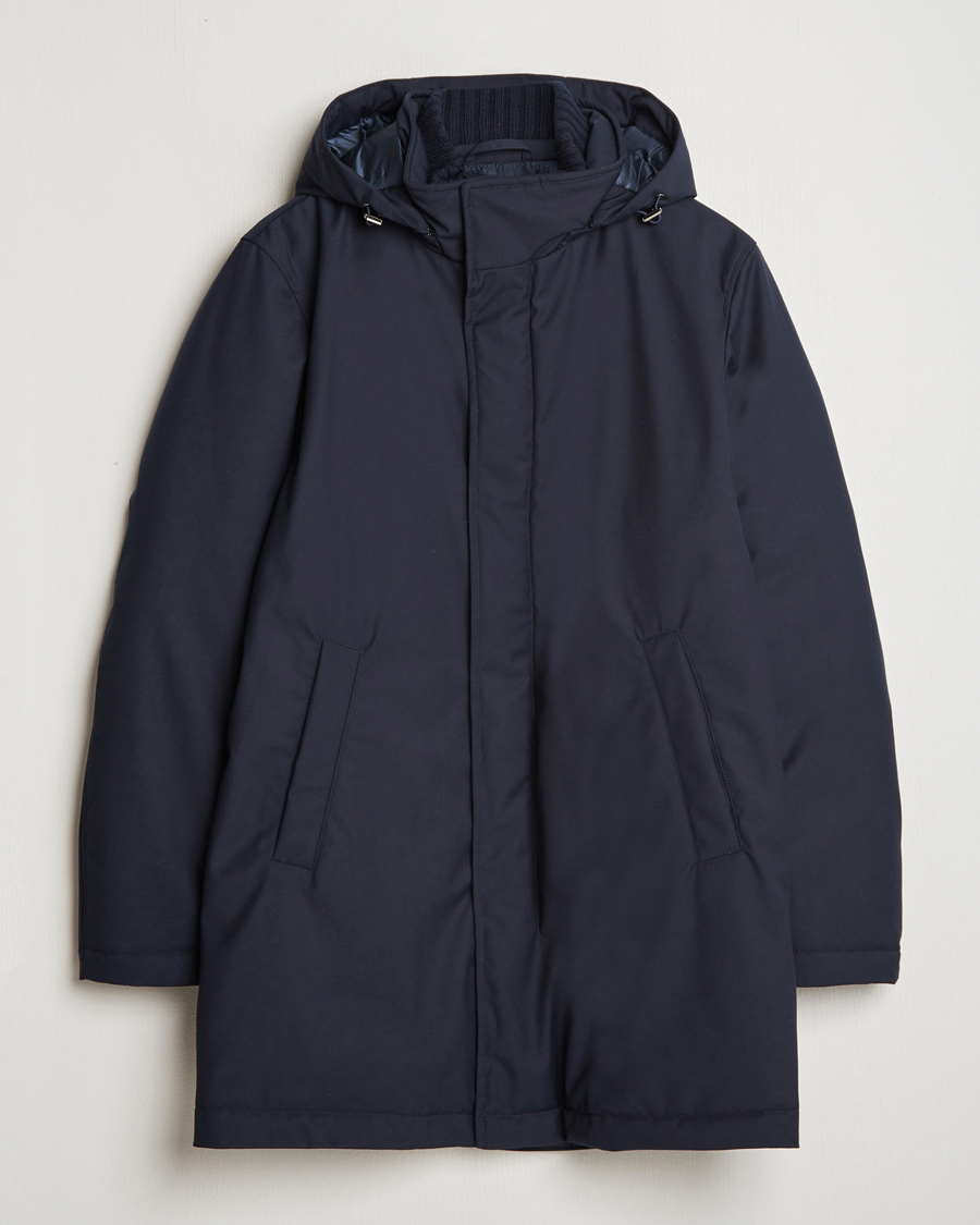 Uomini | Giacche | Herno | Waterproof Coat Navy