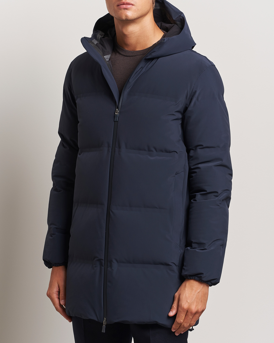 Uomini | Abbigliamento | Herno | Laminar Stretch Down Parka Navy