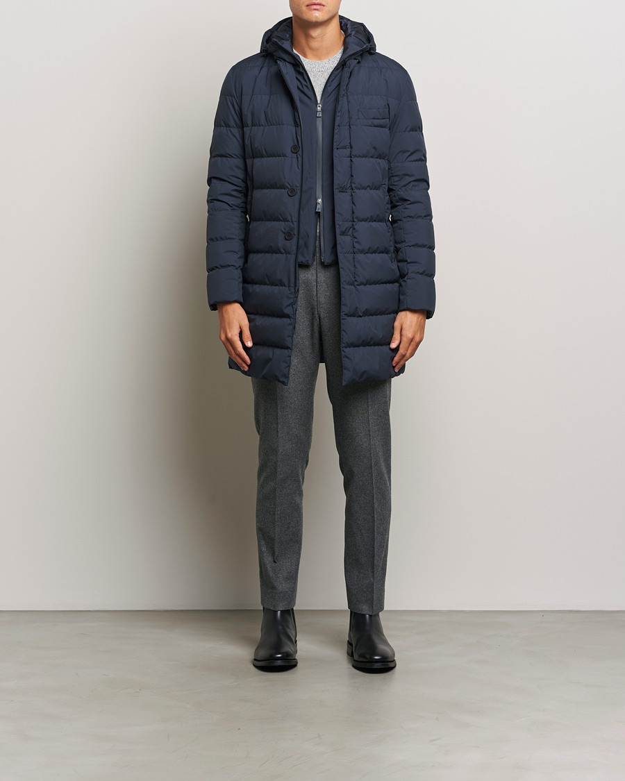 Uomini | Giacche | Herno | Laminar Down Coat Navy