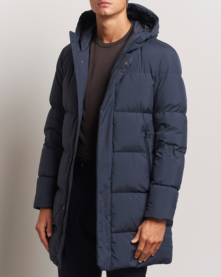 Uomini | Parka | Herno | Laminar Down Parka Navy