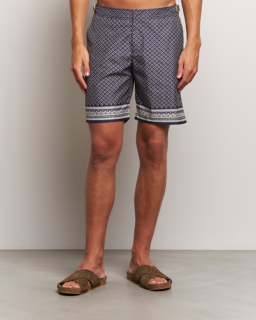 Uomini |  | Orlebar Brown | Dane II Solomio Swimshorts Night Iris