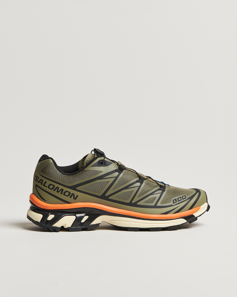 Uomini | Salomon XT-6 Sneakers Deep Green Lichen/Black | Salomon | XT-6 Sneakers Deep Green Lichen/Black