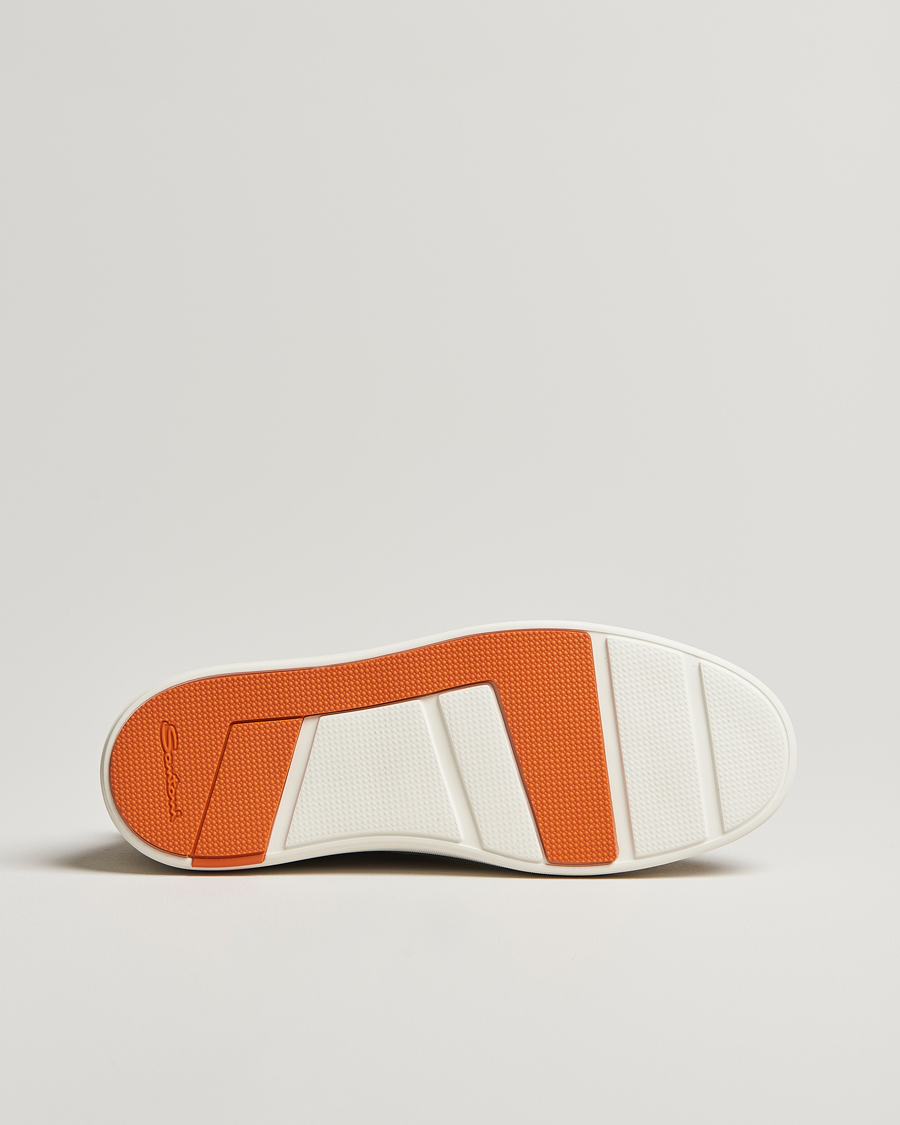 Uomini | Santoni Cleanic No Lace Sneaker Taupe Suede | Santoni | Cleanic No Lace Sneaker Taupe Suede
