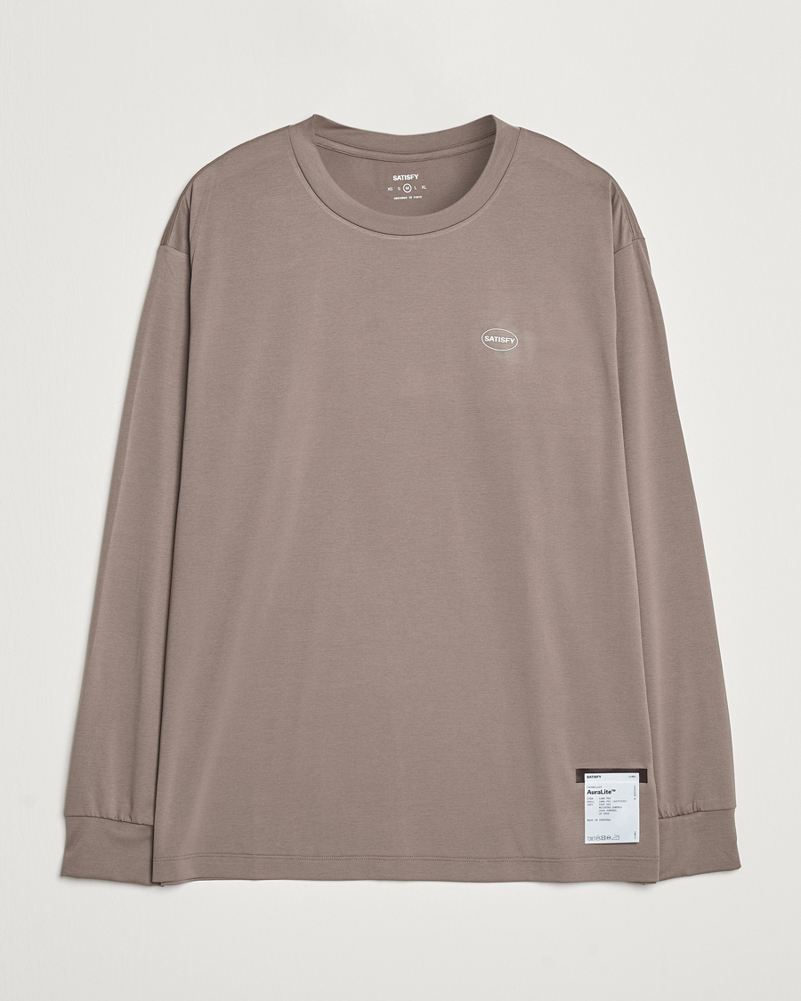 Uomini | T-shirt | Satisfy | AuraLite Long Sleeve T-Shirt Falcon