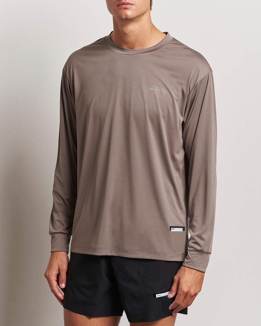 Uomini | Satisfy | Satisfy | AuraLite Long Sleeve T-Shirt Falcon