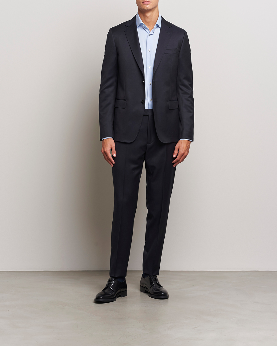 Uomini | Abiti | Zegna | Tailored Wool Suit Midnight