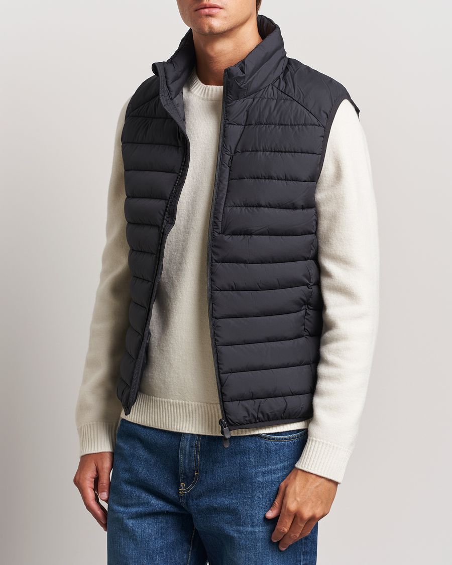 Uomini | Gilet | Save The Duck | Rhus Matt Lightweight Vest Black