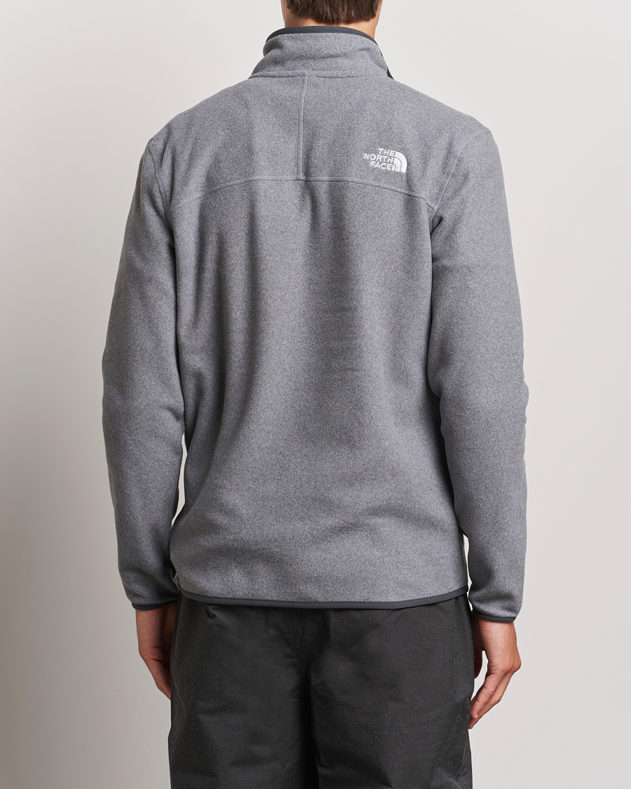 Uomini | Maglieria | The North Face | 100 Glacier Fleece 1/4 Zip Grey Heather