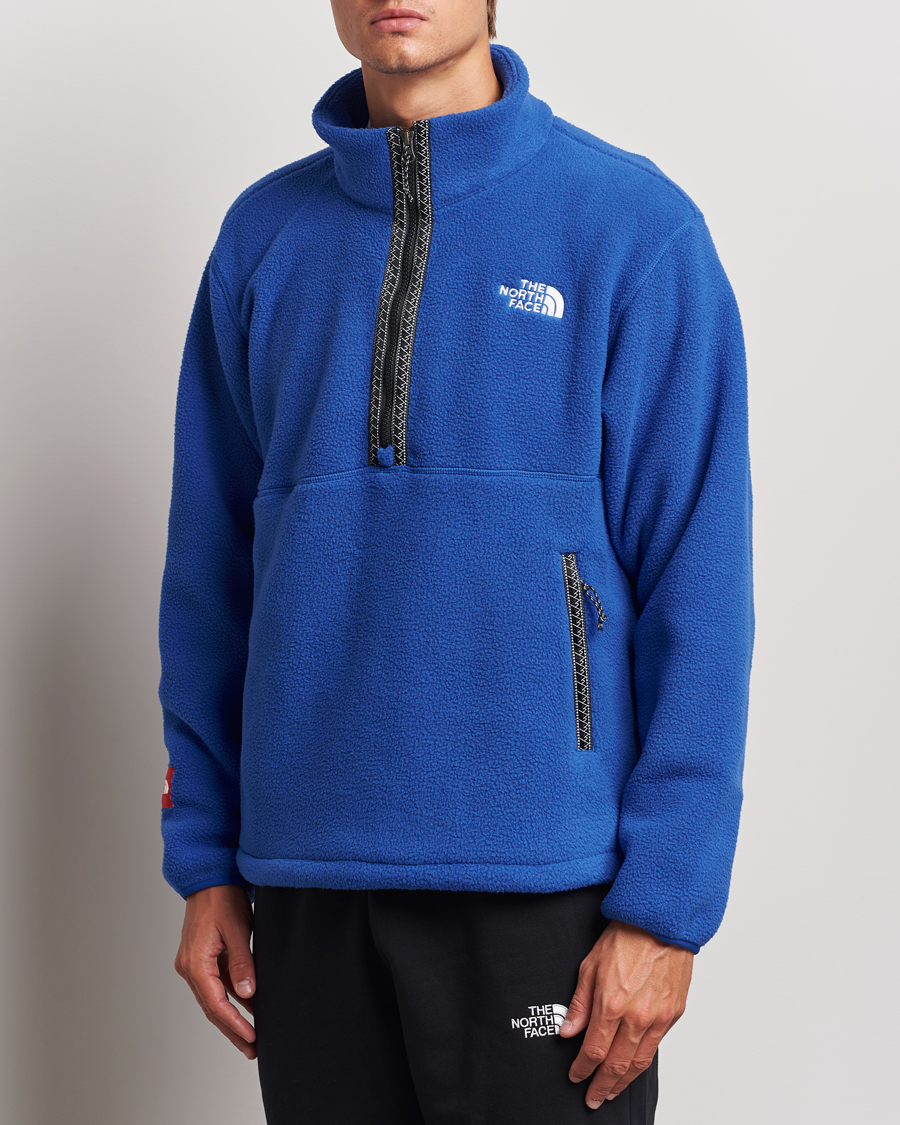 Uomini | The North Face | The North Face | Fleeski 1/4 Zip Pullover Blue