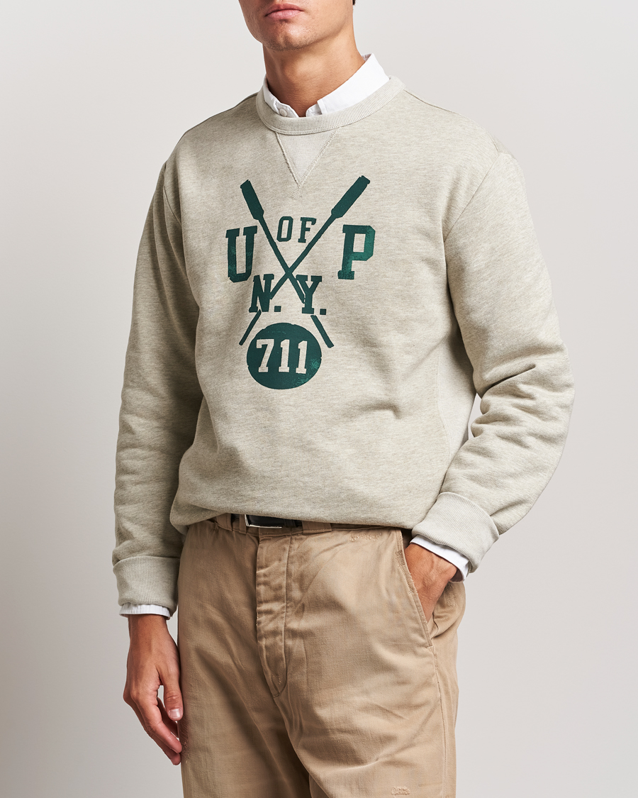 Uomini |  | Polo Ralph Lauren | Crew Neck Sweatshirt Light Vintage Heather