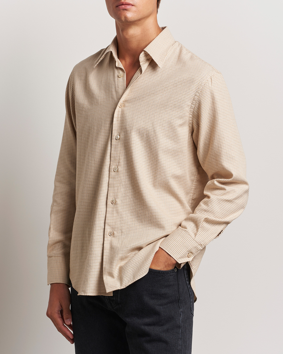 Uomini | Camicie | Sunflower | Base Shirt Khaki