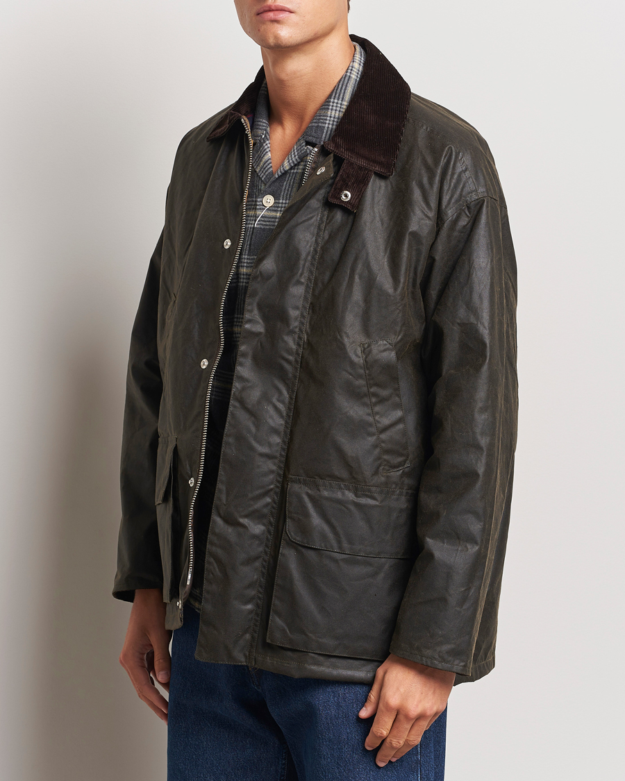 Uomini | Giacche cerate | Sunflower | Waxed Leisure Jacket Olive