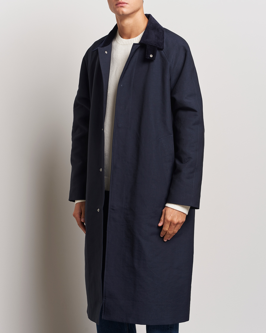 Uomini | Sunflower | Sunflower | Raglan Coat Navy