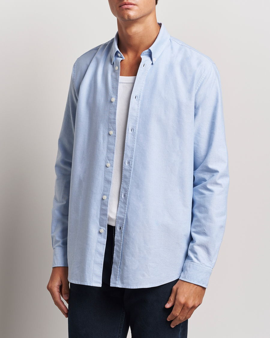 Uomini | Novita' | Samsøe Samsøe | Saliam Oxford Shirt Oxford Blue