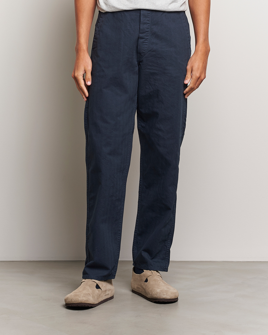 Uomini |  | orSlow | French Work Pants Navy