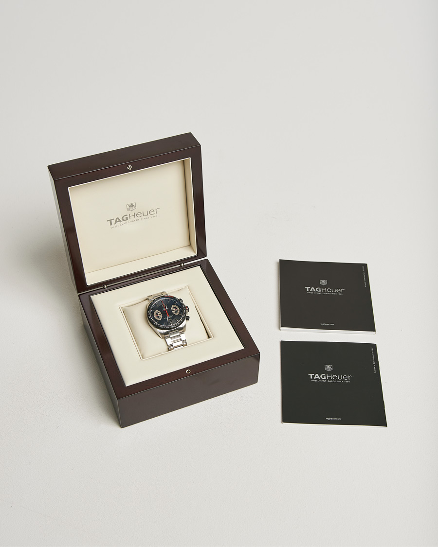 Uomini | Tag Heuer Pre-Owned Grand Carrera Calibre 17 Ref. CAV511C Silver | Tag Heuer Pre-Owned | Grand Carrera Calibre 17 Ref. CAV511C Silver
