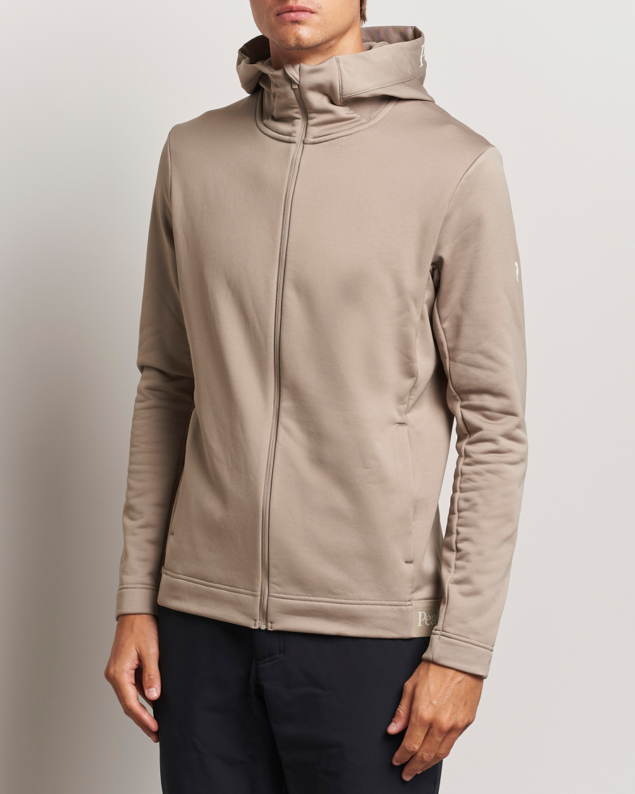 Uomini | Peak Performance | Peak Performance | Rider Tech Zip Hood  Avid Beige