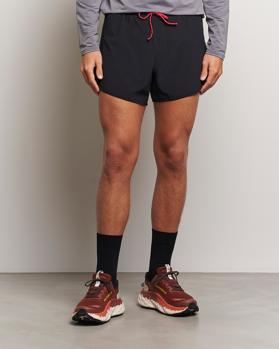 Uomini | District Vision | District Vision | 5 Inch Training Shorts Black