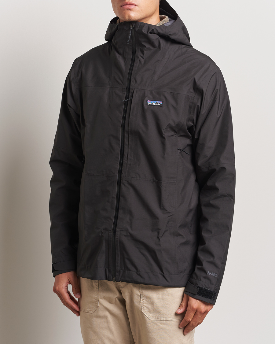 Uomini | Giacche da esterno | Patagonia | Boulder Fork Rain Jacket Black