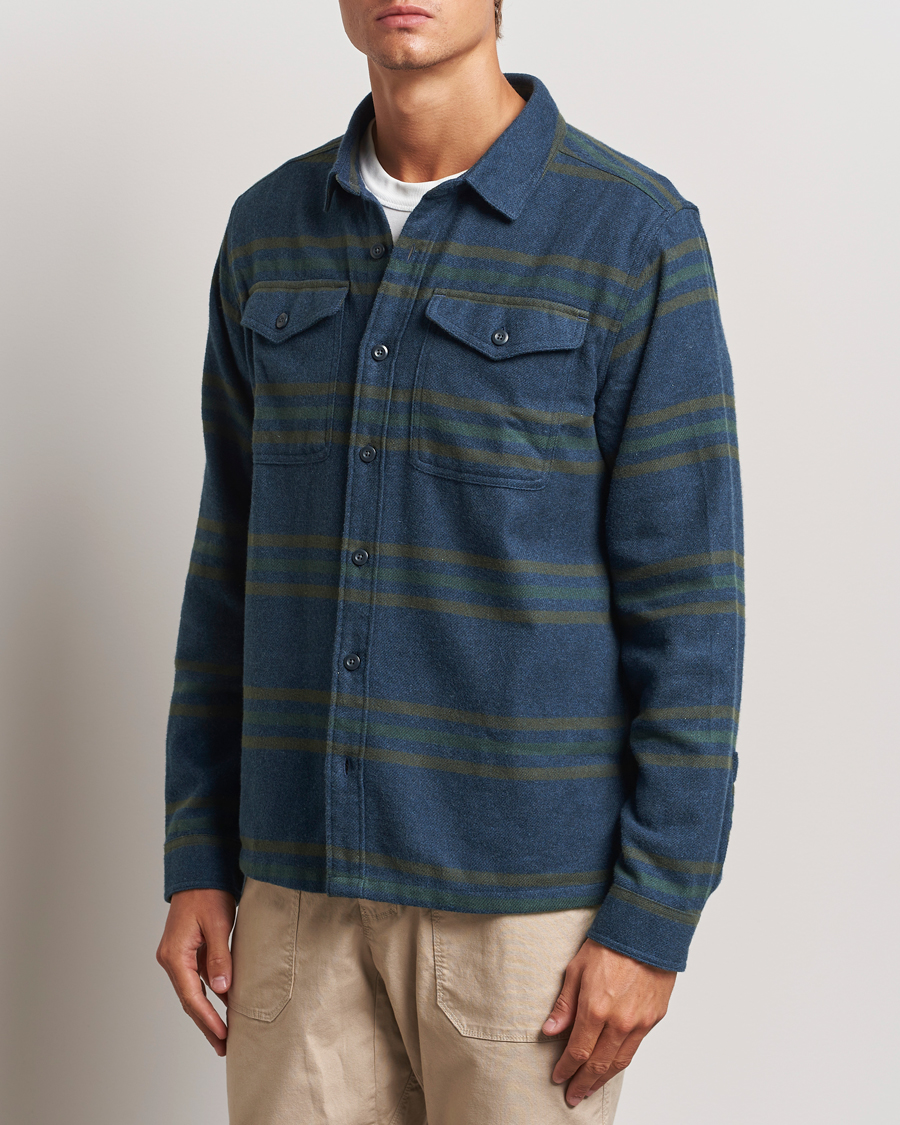 Uomini | Active | Patagonia | Fjord Flannel Shirt Smolder Blue