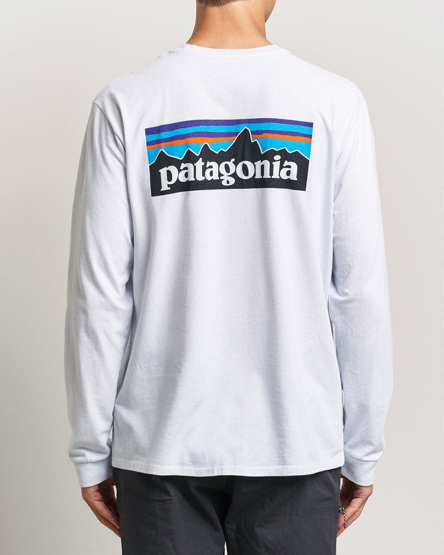 Uomini | Nuovi Marchi | Patagonia | P-6 Logo Responsibiliti T-Shirt White