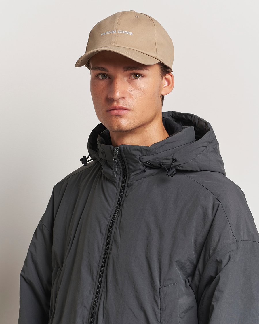 Uomini | Cappelli con visiera | Canada Goose | Weekend Cap Desert Sand