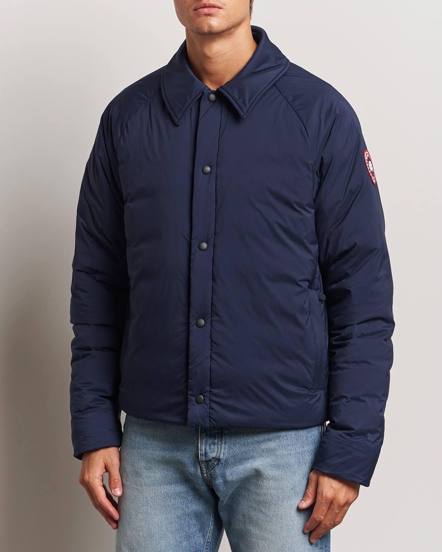 Uomini |  | Canada Goose | Lodge Coach Jacket Atlantic Navy