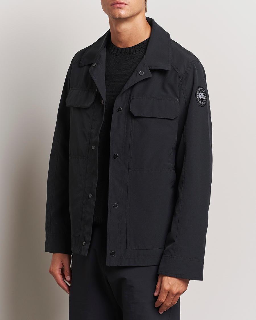 Uomini | Giacche leggere | Canada Goose Black Label | Burnaby Chore Jacket Black