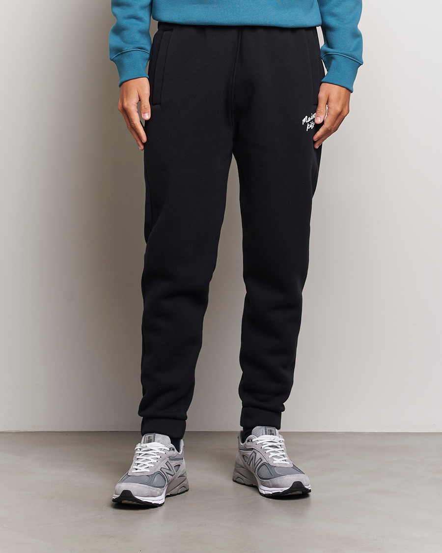 Uomini |  | Maison Kitsuné | Mini Handwriting Sweatpants Black