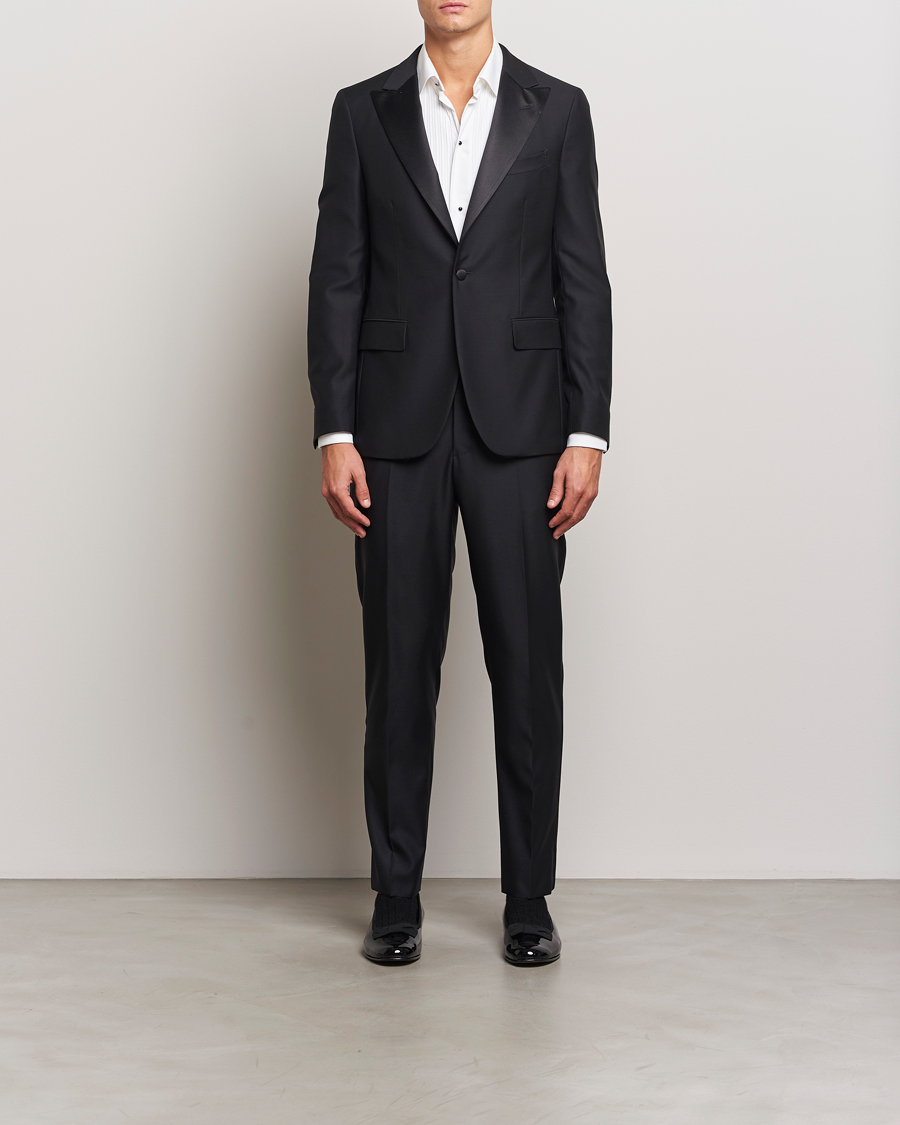 Uomini |  | Boglioli | Milano Single Breasted Tuxedo Black