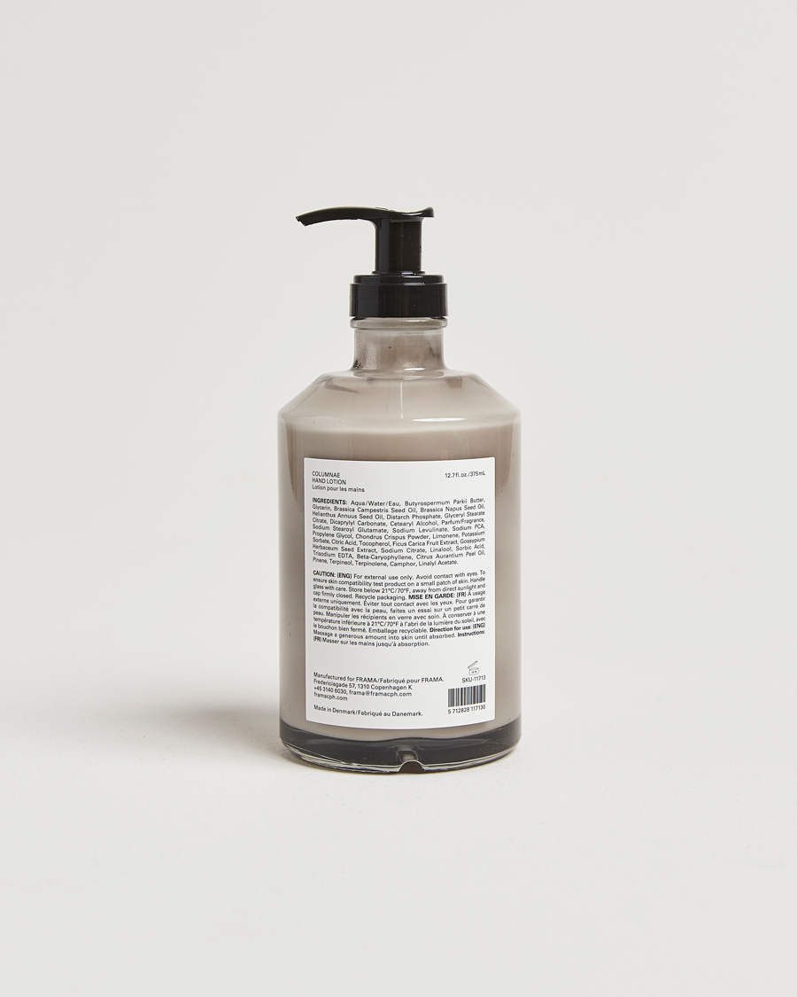 Uomini |  | Frama | Columnae Hand Lotion 375ml 