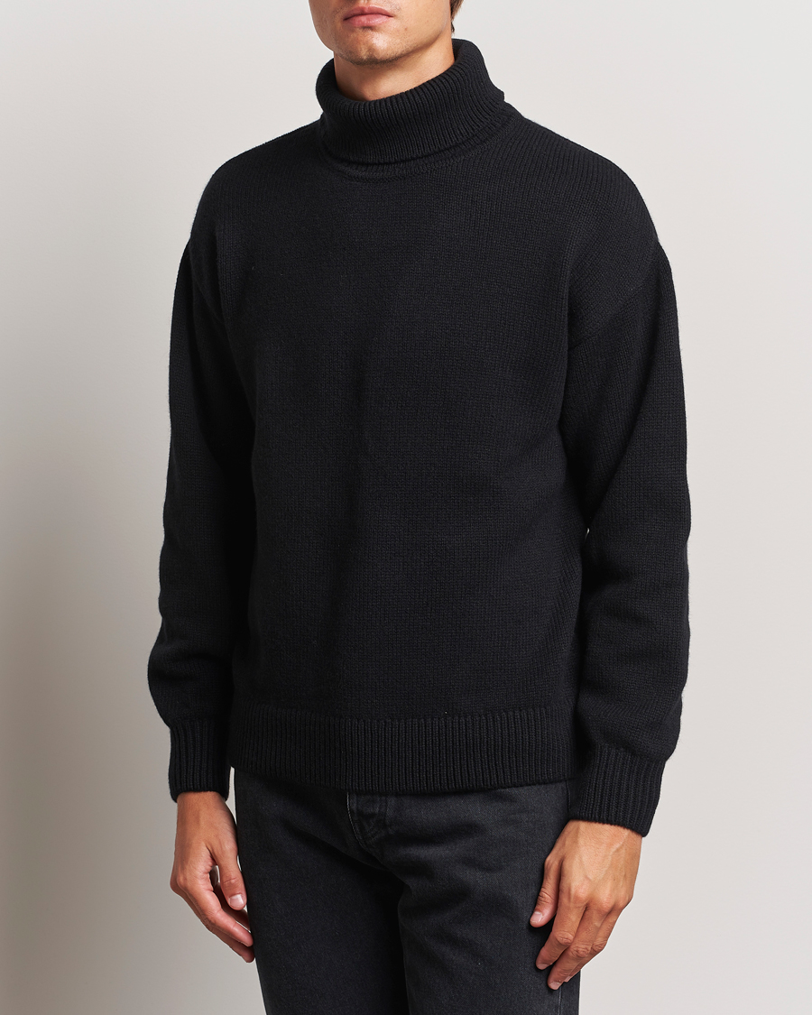 Uomini |  | Colorful Standard | Merino Wool Turtleneck Deep Black