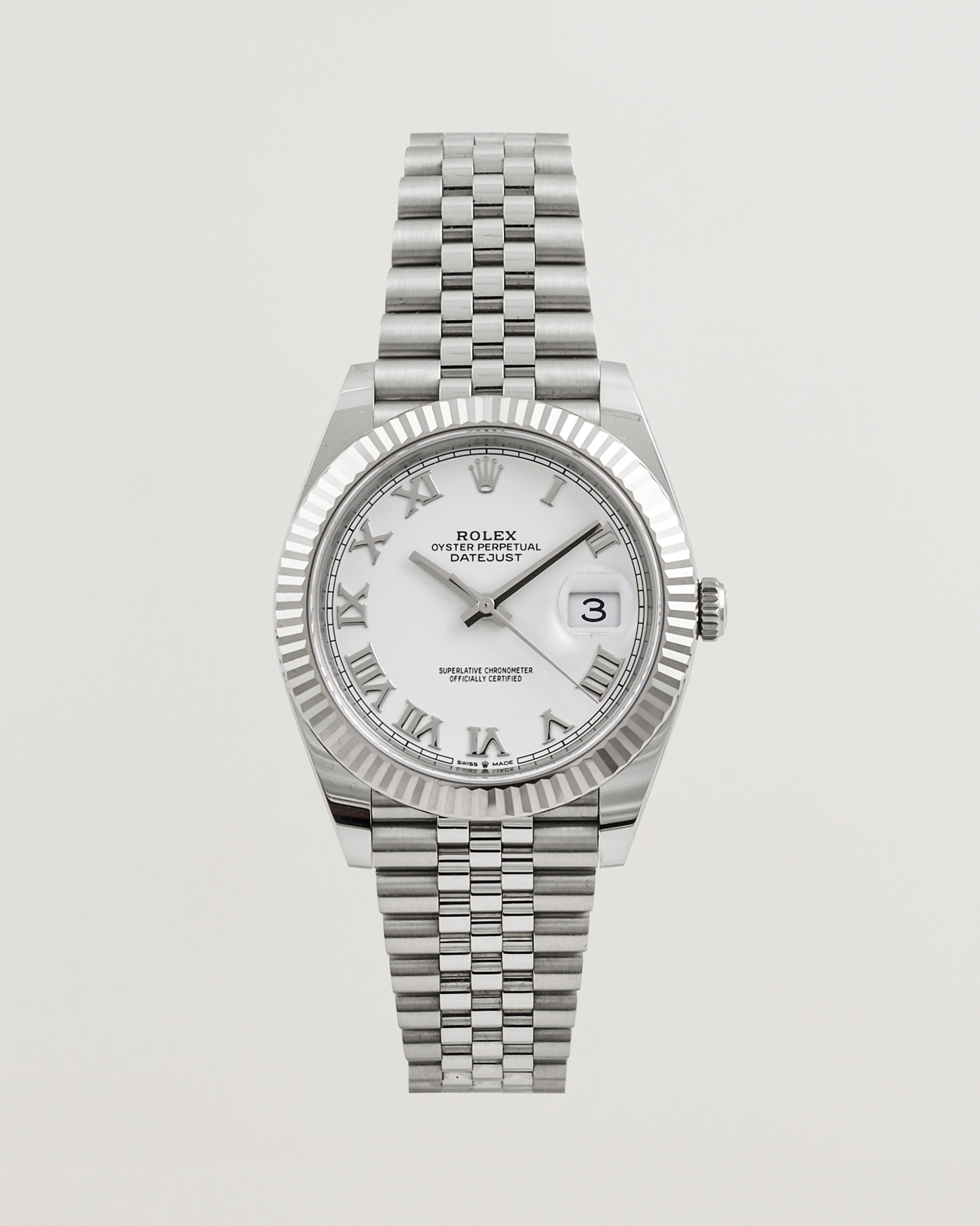 Uomini | Rolex Pre-Owned Datejust 41 126334 Silver | Rolex Pre-Owned | Datejust 41 126334 Silver