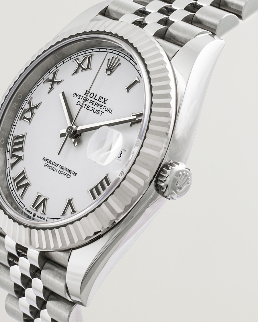 Uomini | Rolex Pre-Owned Datejust 41 126334 Silver | Rolex Pre-Owned | Datejust 41 126334 Silver