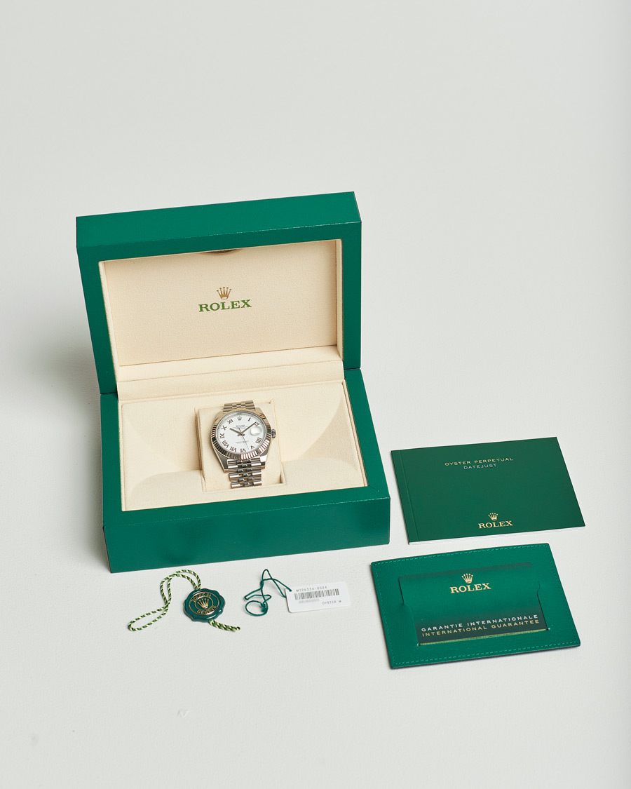 Uomini | Rolex Pre-Owned Datejust 41 126334 Silver | Rolex Pre-Owned | Datejust 41 126334 Silver
