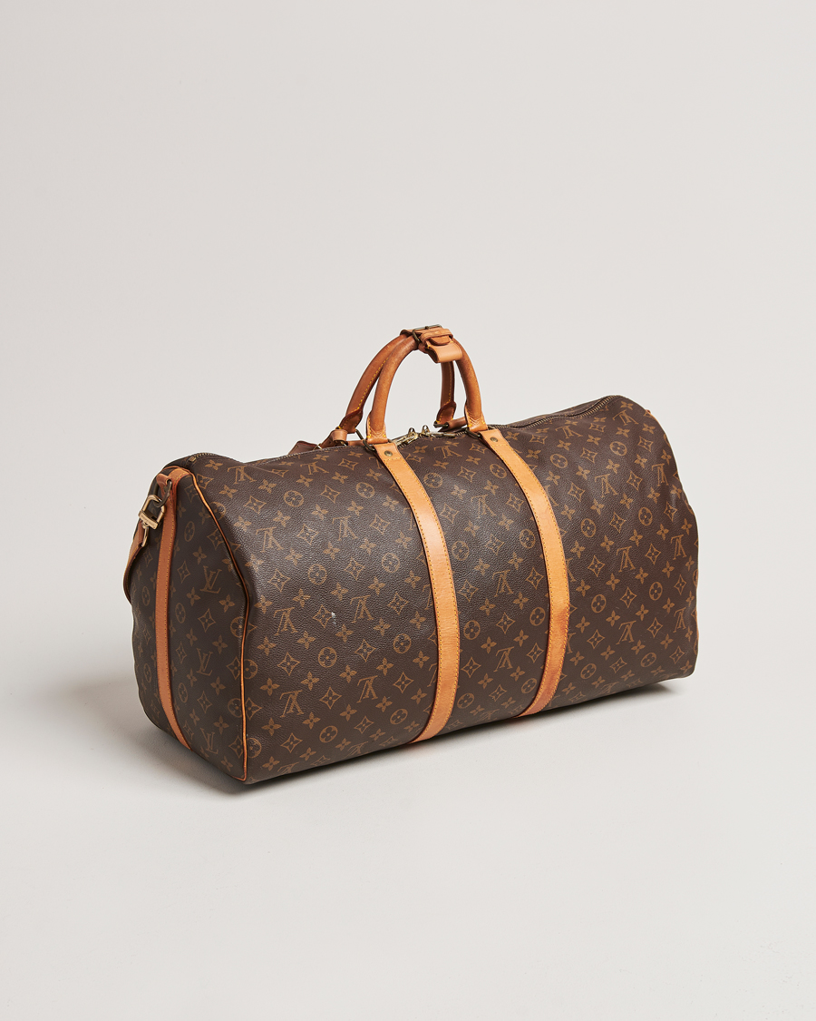 Uomini |  | Louis Vuitton Pre-Owned | Keepall Bandoulière 55 Monogram 