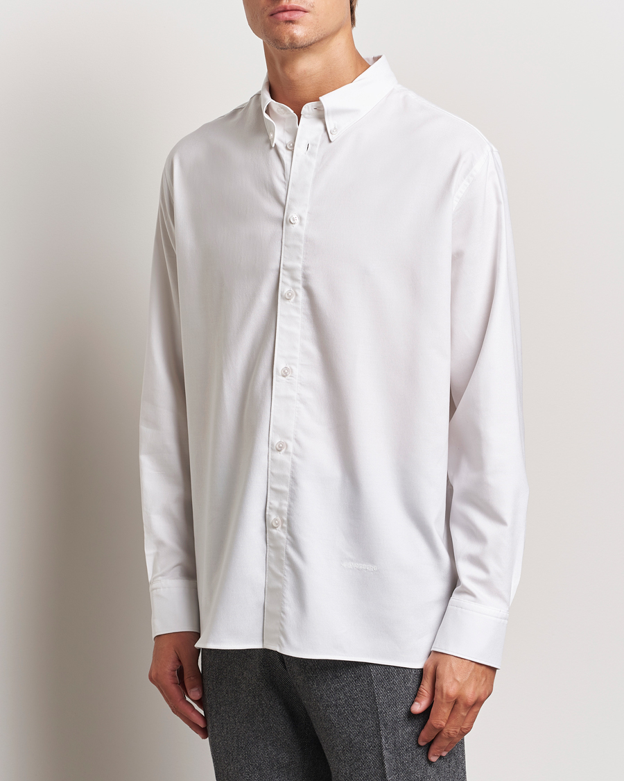 Uomini | Business & Beyond | J.Lindeberg | Regular Stretch Oxford Shirt White