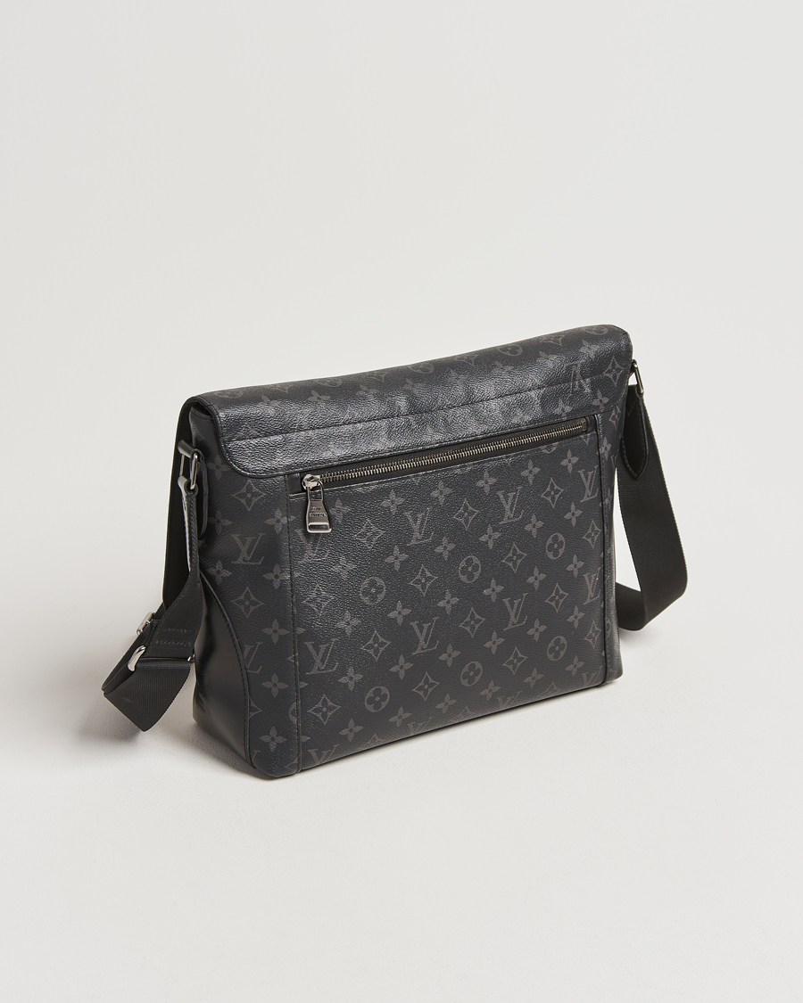 Uomini | Accessori Pre-owned | Louis Vuitton Pre-Owned | Explorer Messenger Bag Monogram Eclipse 