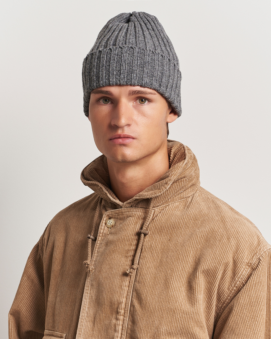 Uomini | Berretti invernali | BEAMS PLUS | Wool Watch Cap Grey