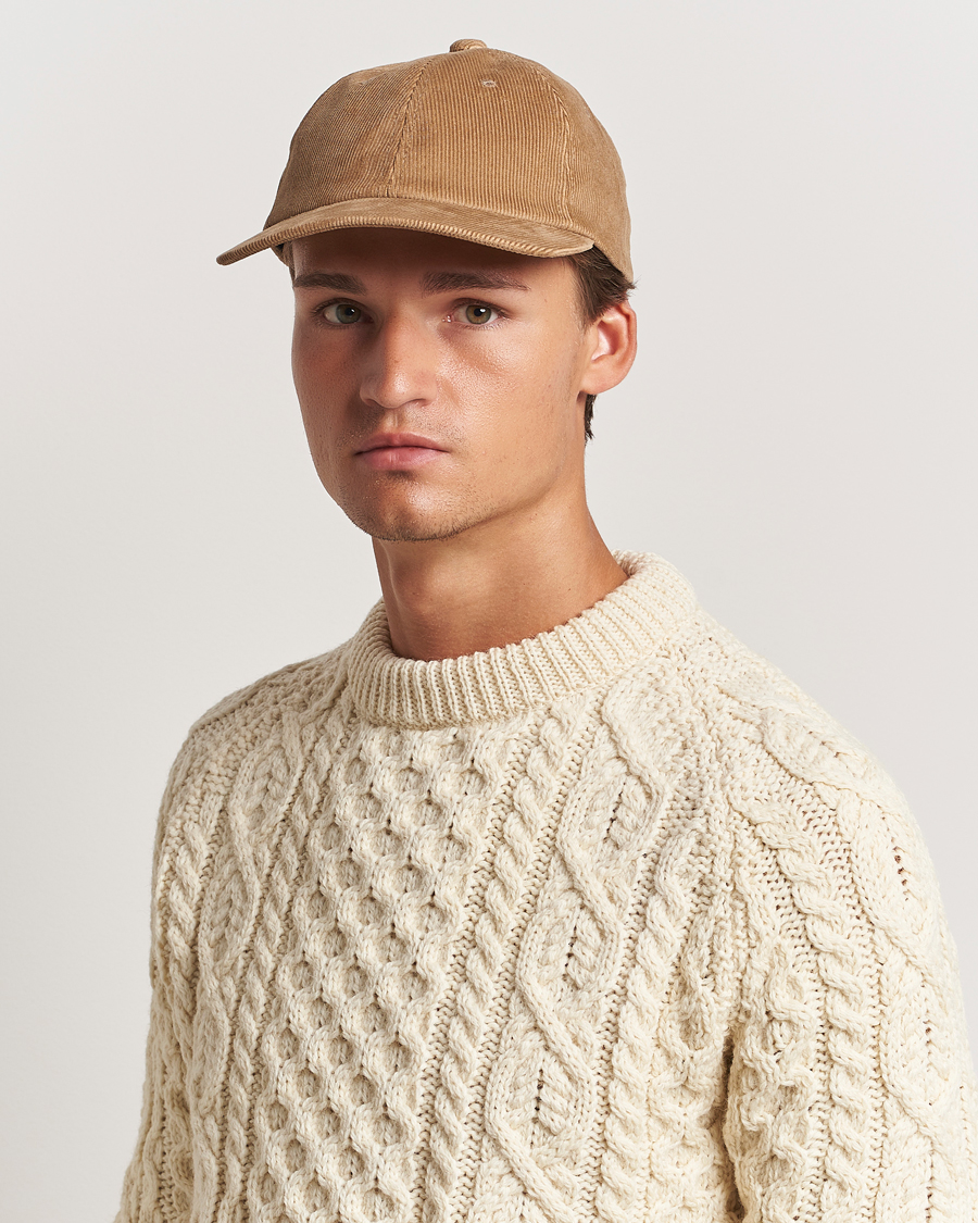 Uomini | Japanese Department | BEAMS PLUS | Corduroy Cap Beige