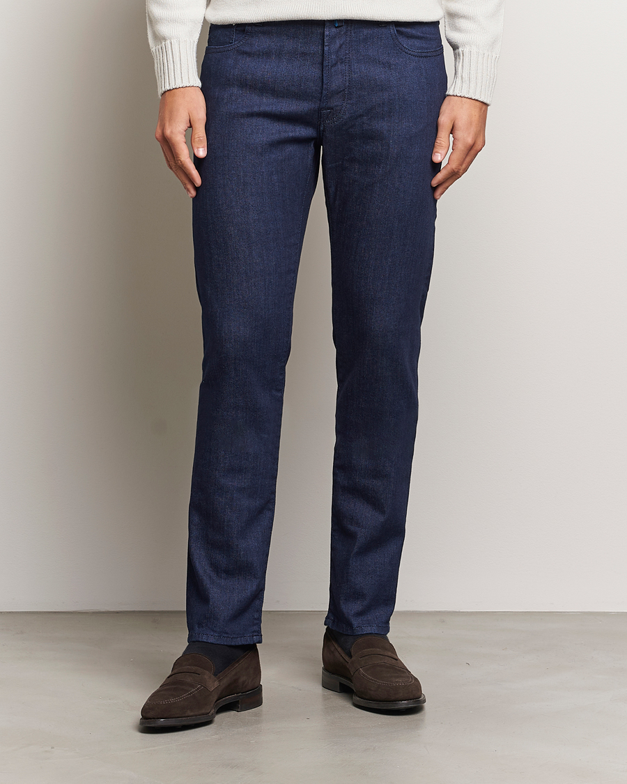 Uomini |  | Jacob Cohën | Bard 688 Slim Fit Stretch Jeans Dark Tonal Wash