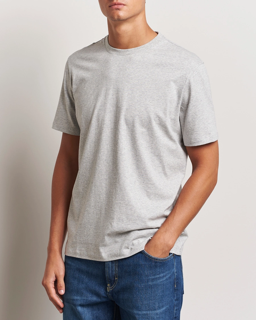 Uomini | The Classics of Tomorrow | A Day\'s March | Midweight T-Shirt Grey Melange