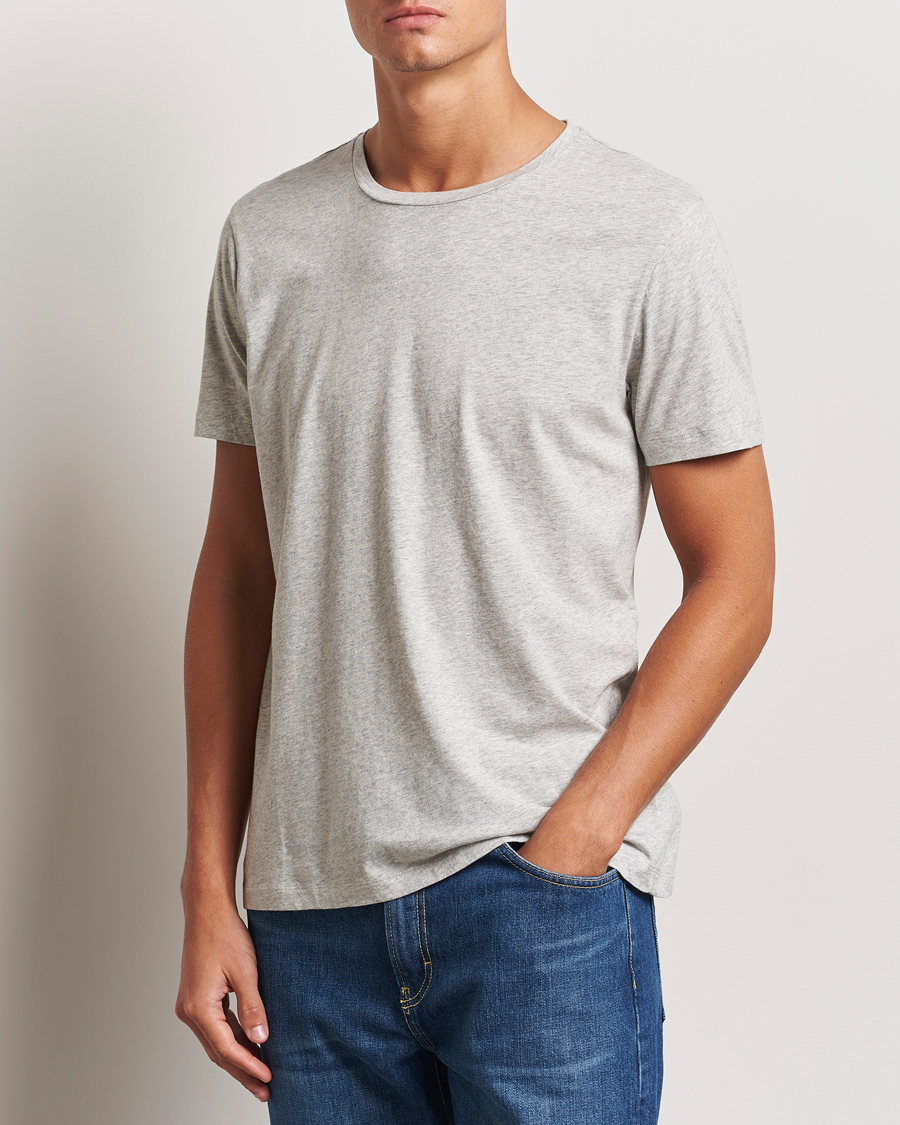 Uomini | T-shirt | A Day\'s March | Lightweight T-Shirt Grey Melange