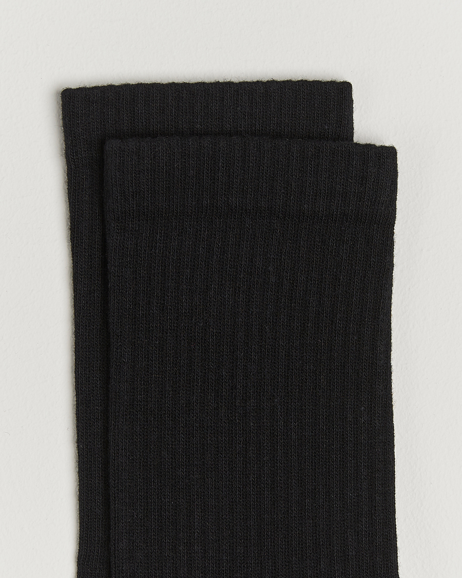 Uomini |  | Sweyd | Crew Cotton Socks Black