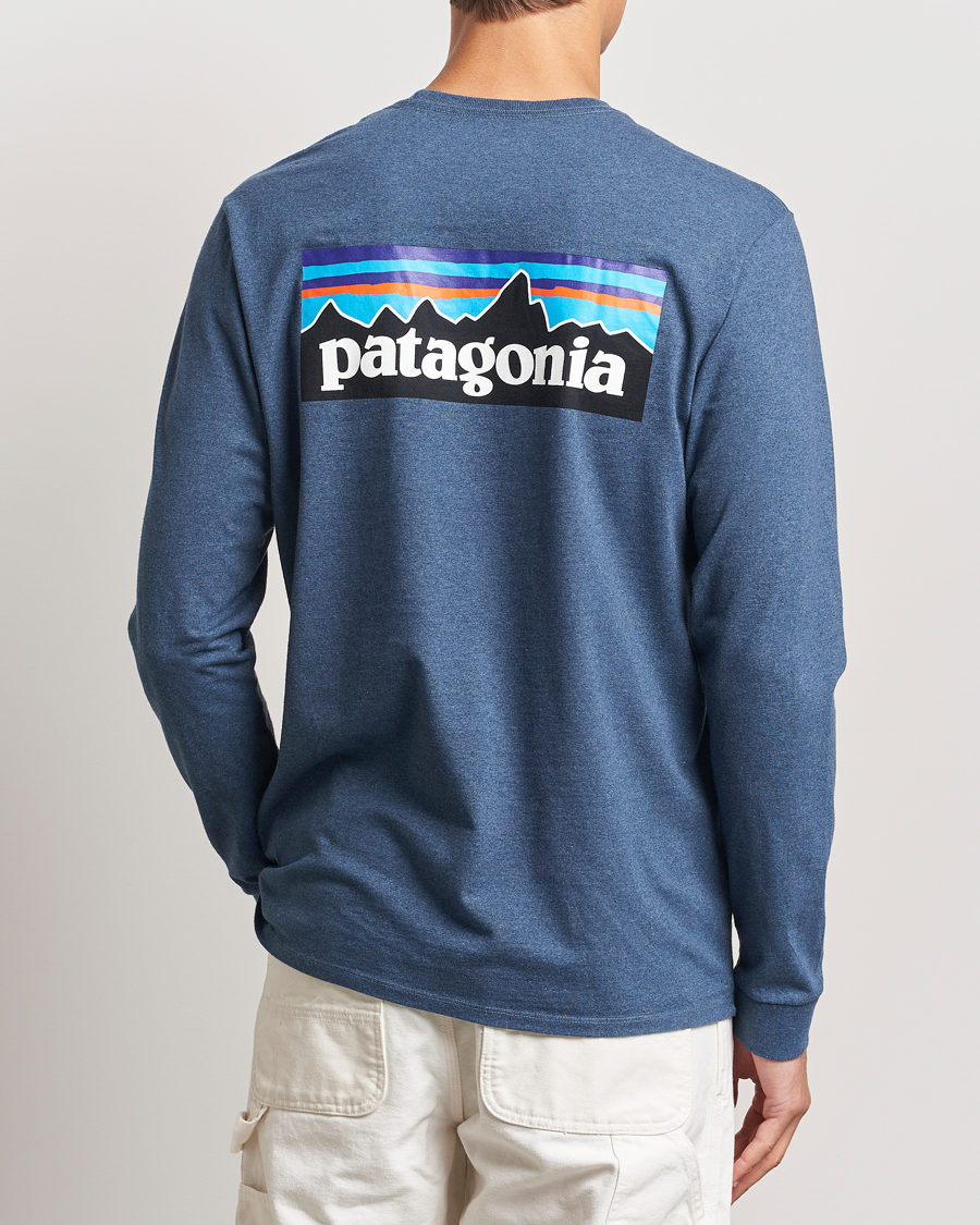 Uomini | Active | Patagonia | P-6 Logo Responsibiliti T-Shirt Utility Blue